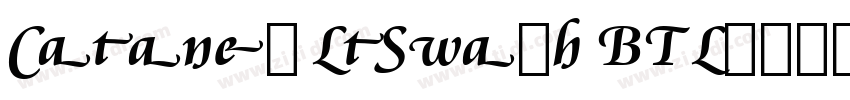 Cataneo LtSwash BT L字体转换
